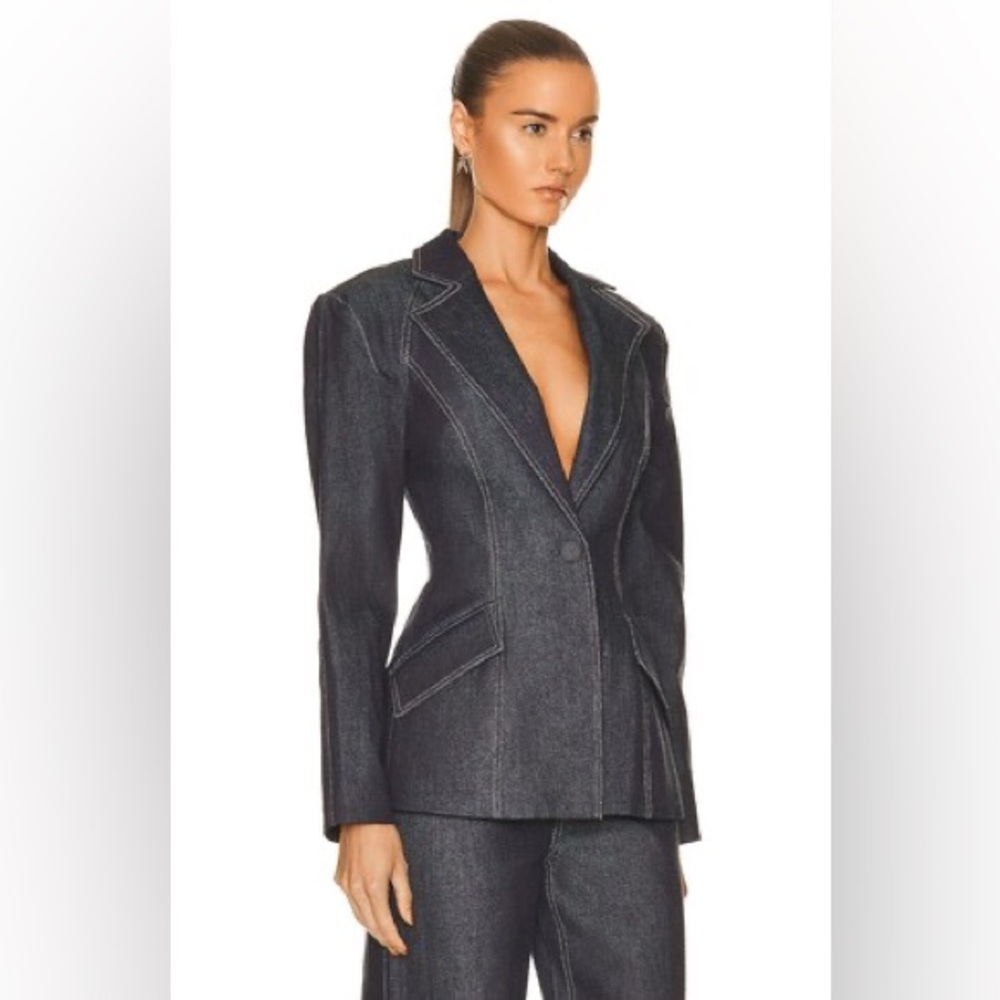 New With Out Tags Et Ochs Owen Denim Blazer